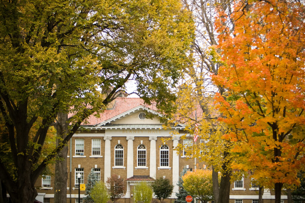 Cedar Crest College is exceptionally lovely in the Fall.