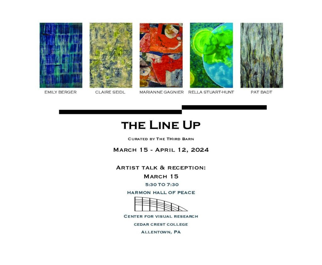“The Line Up” Art Exhibit Image