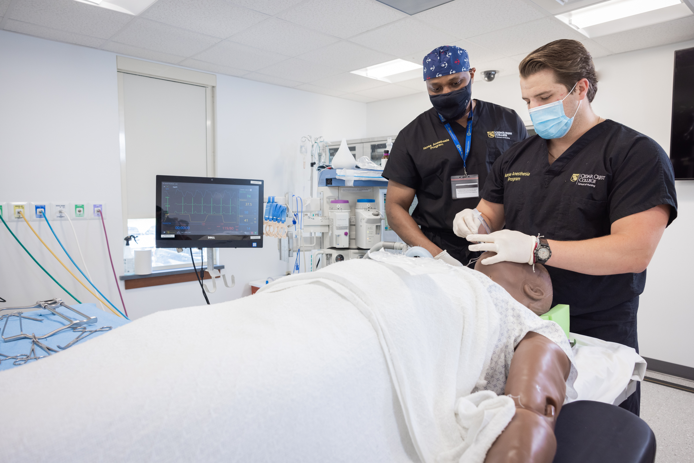 Nurse Anesthesia Simulation Center Tour Cedar Crest College