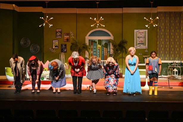 Curtain Call for the production of Ruthless, Cedar Crest 2023-2024 Season