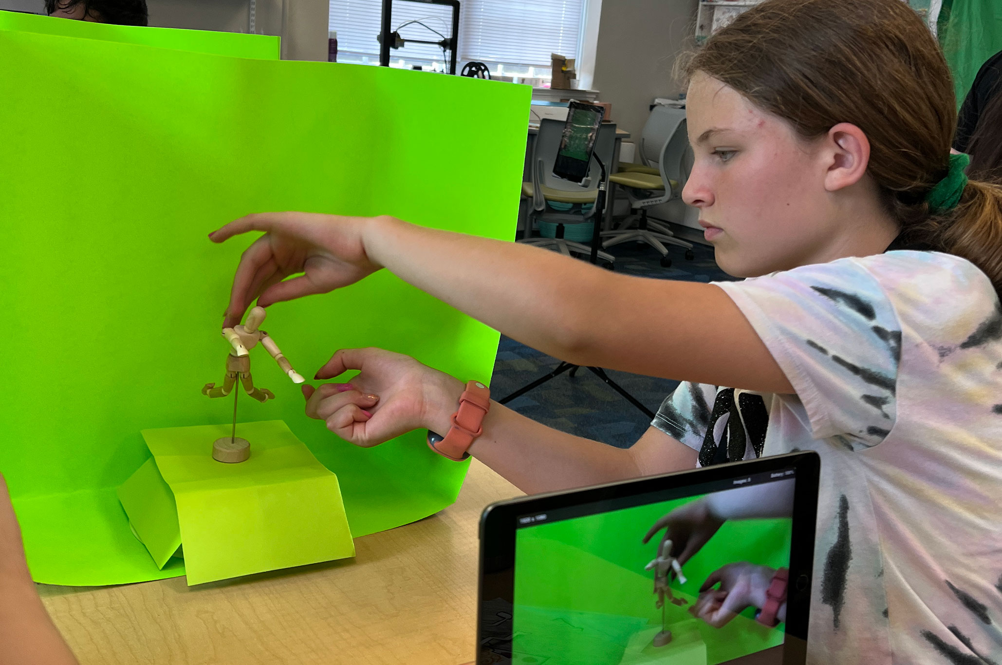 Green Screen Mania Hola Friends Summer Camp Cedar Crest