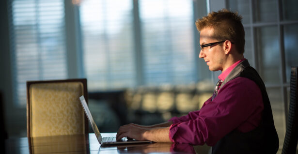 SAGE Student at the computer