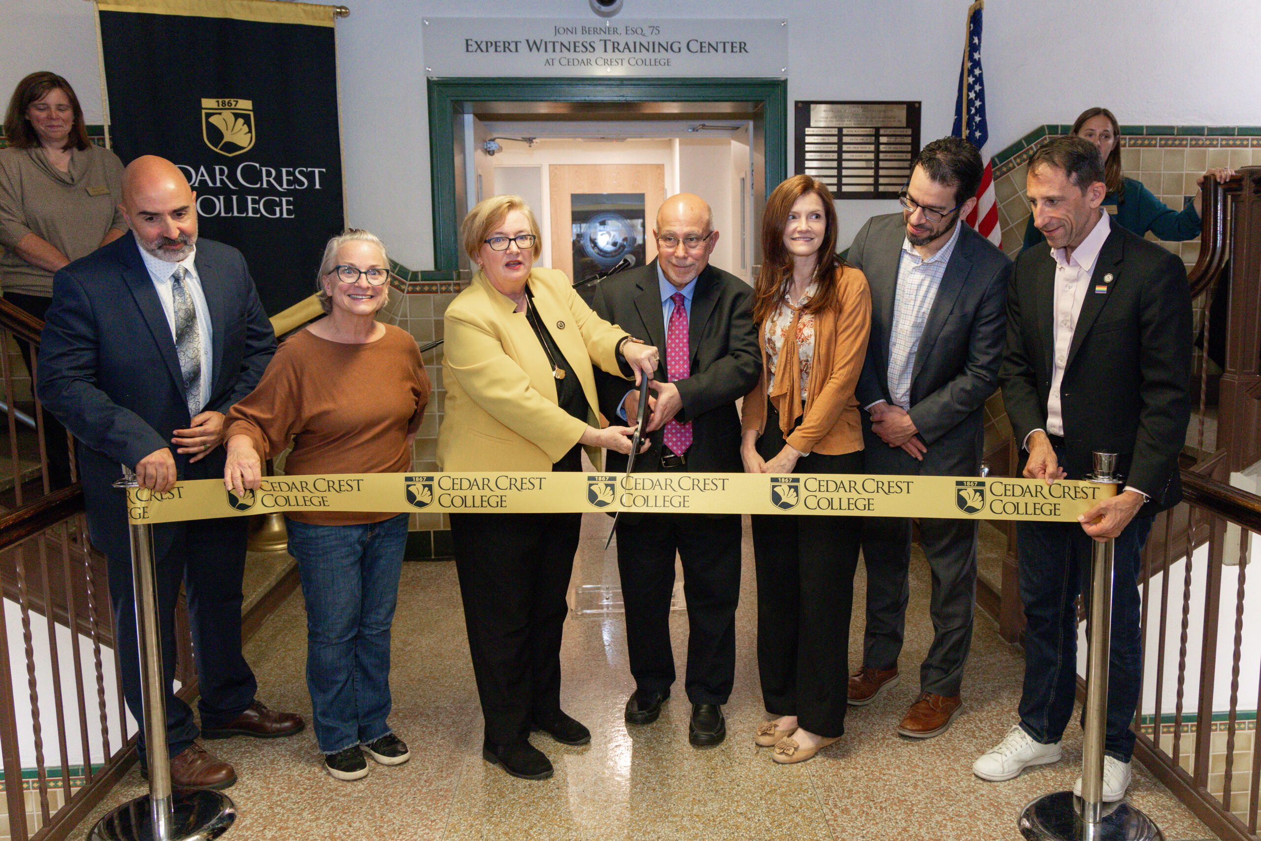 Cedar Crest College Unveils Expert Witness Training Center During Homecoming Weekend  Image