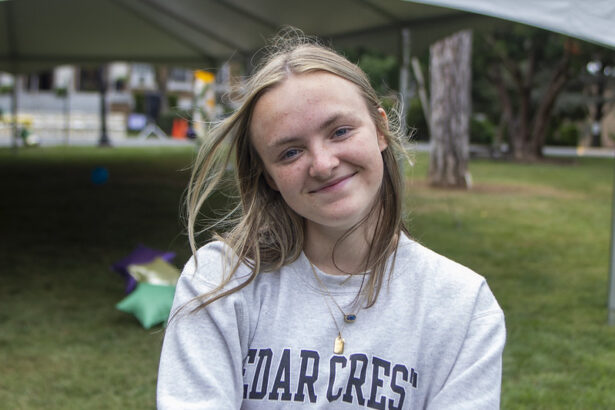 First Year Student at Orientation