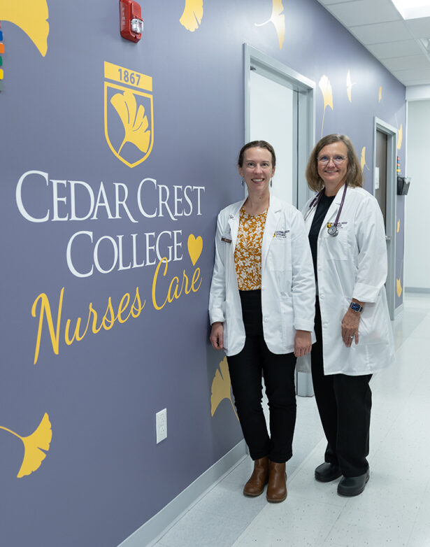 Nursing Student with Professor